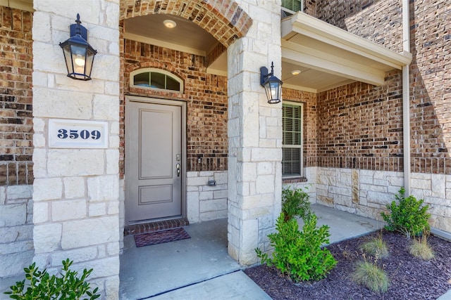 view of property entrance