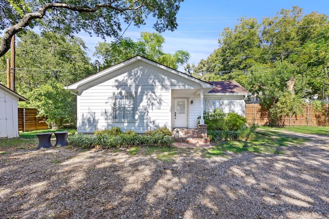 view of front of house