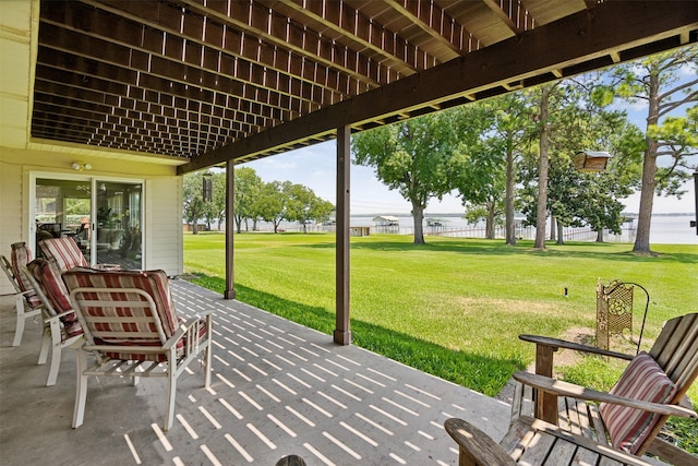 view of patio