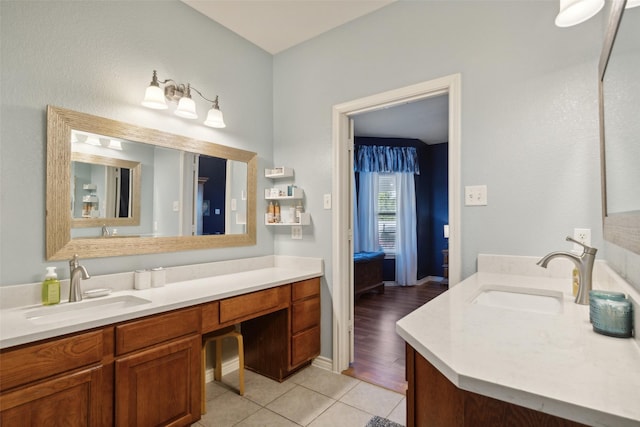1600 Stanford Ln, Celina, TX 75009 - full bathroom featuring vanity and tile patterned floors