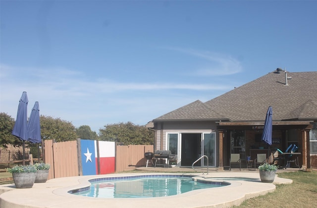 1600 Stanford Ln, Celina, TX 75009 - view of swimming pool featuring a patio area