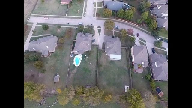 1600 Stanford Ln, Celina, TX 75009 - aerial view of property and surrounding area with nearby suburban area