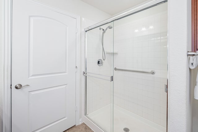 bathroom with walk in shower