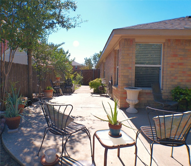 view of patio / terrace