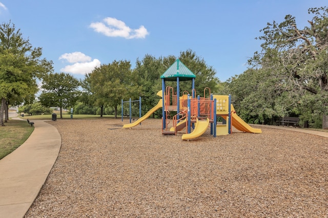 view of play area