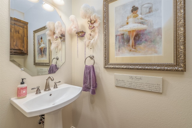 bathroom with sink