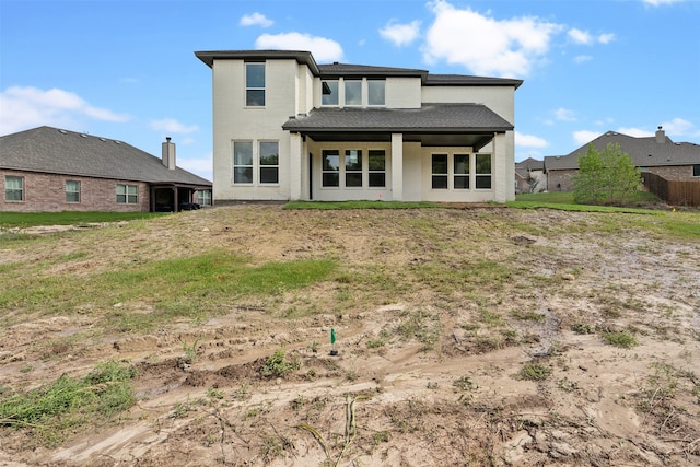 view of back of property