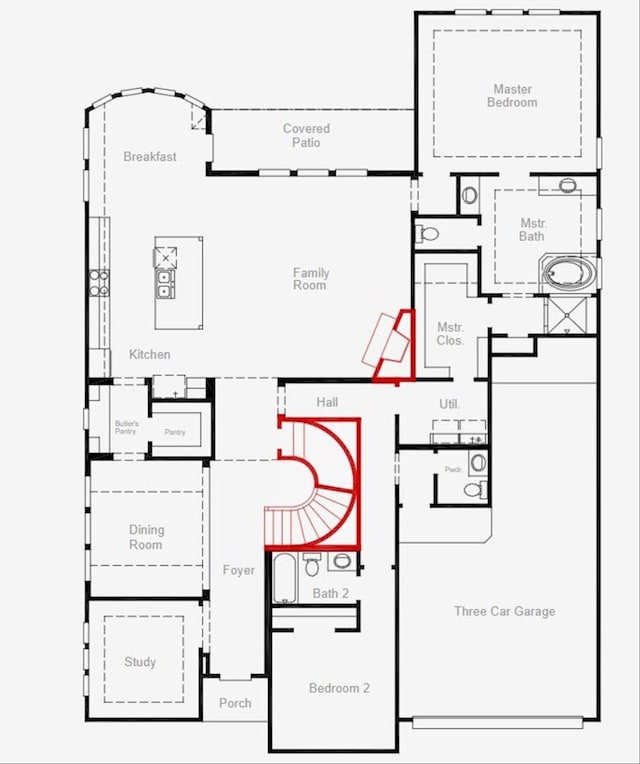 view of layout