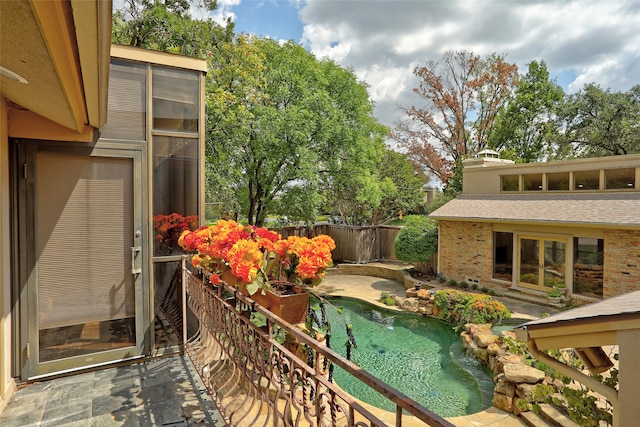 exterior space with a patio area