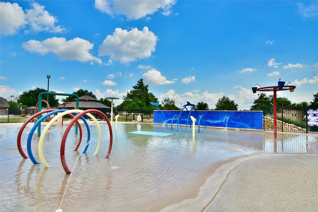 view of pool