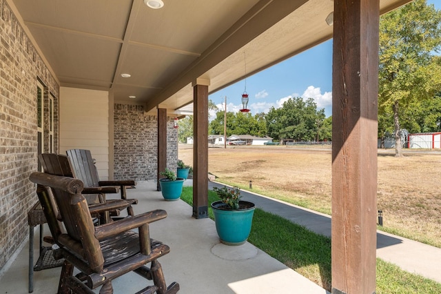 view of patio