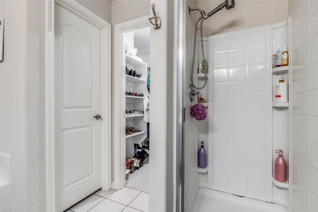5204 Balsam Dr, Mckinney, TX 75071 - full bathroom featuring tile patterned floors and a stall shower