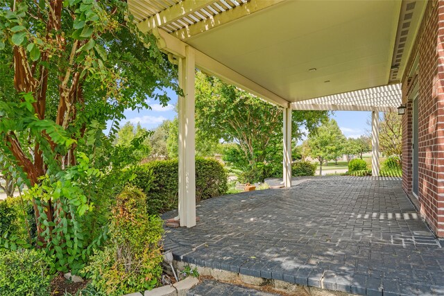 view of patio