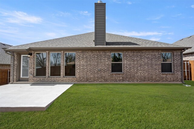 view of patio featuring fence