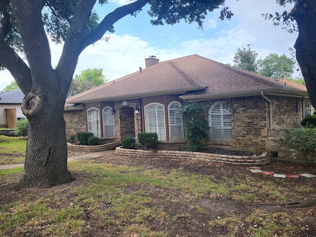 view of ranch-style house