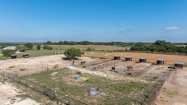 1990 W Mccaleb, Hamilton, TX 76531 - birds eye view of property featuring a rural view