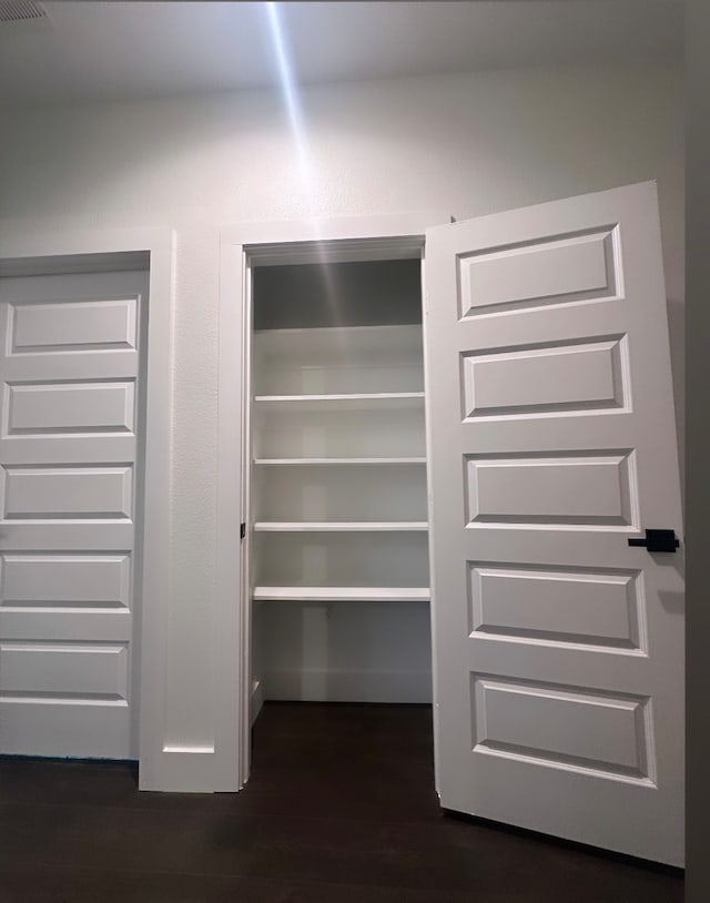 view of closet