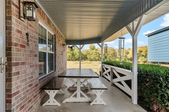 view of patio / terrace