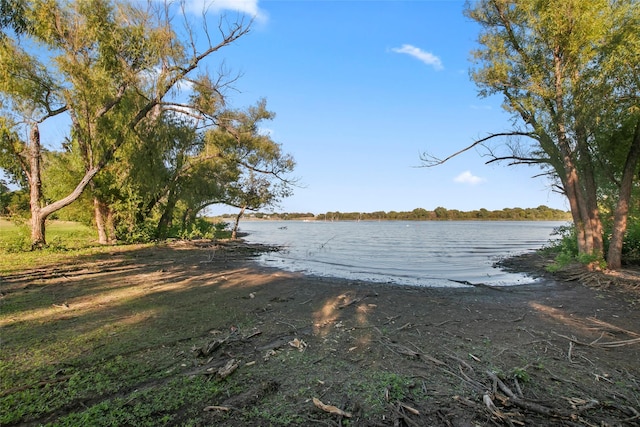 property view of water