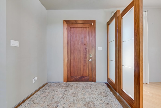 view of entrance foyer