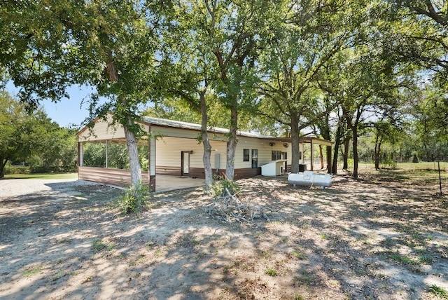 view of front of house