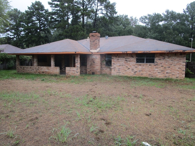 view of rear view of house