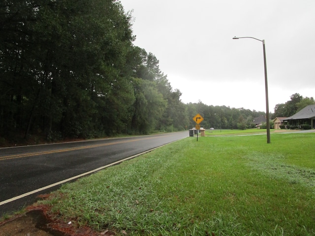 view of road