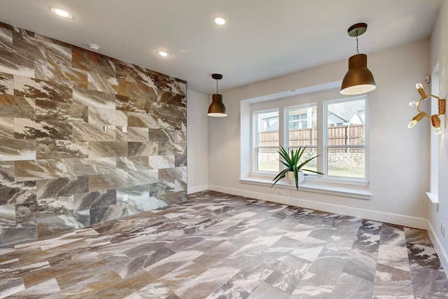 view of unfurnished living room