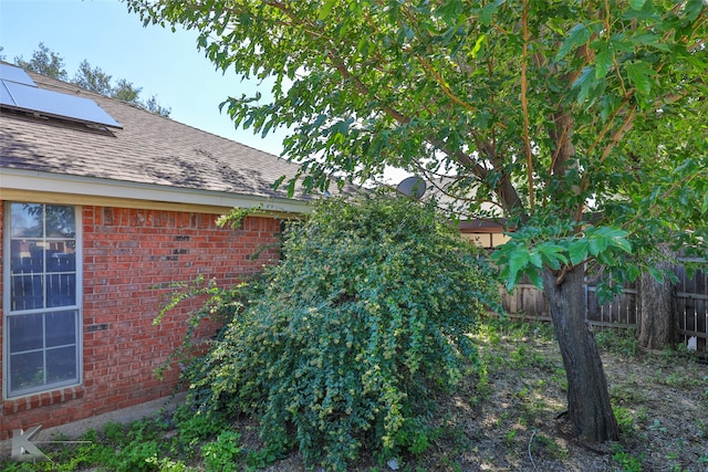 view of side of property