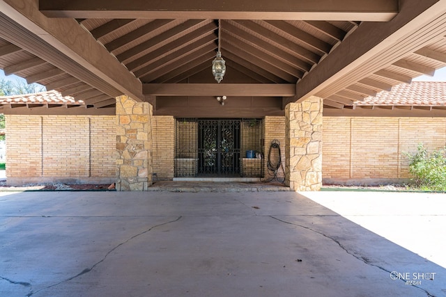 view of property entrance