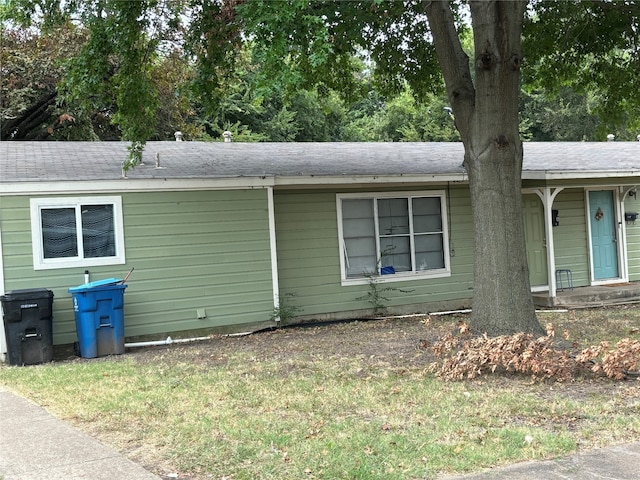 view of ranch-style house