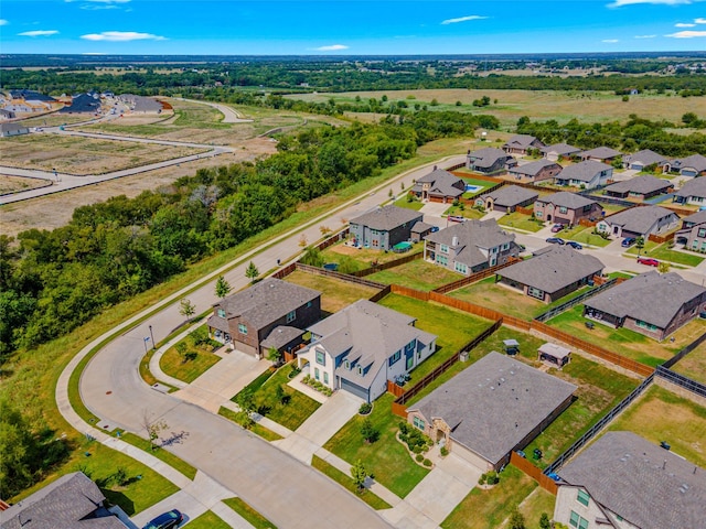 birds eye view of property featuring a residential view