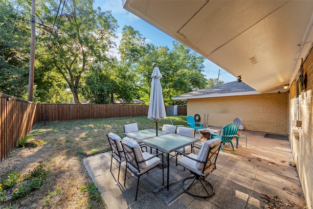 view of patio / terrace