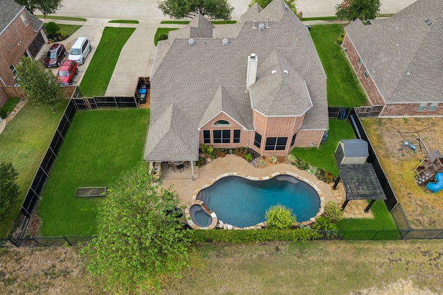 view of pool