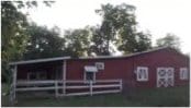 view of horse barn