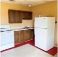 kitchen featuring white refrigerator