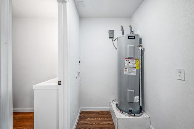 utilities featuring water heater