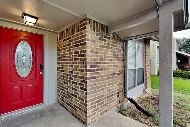 view of property entrance