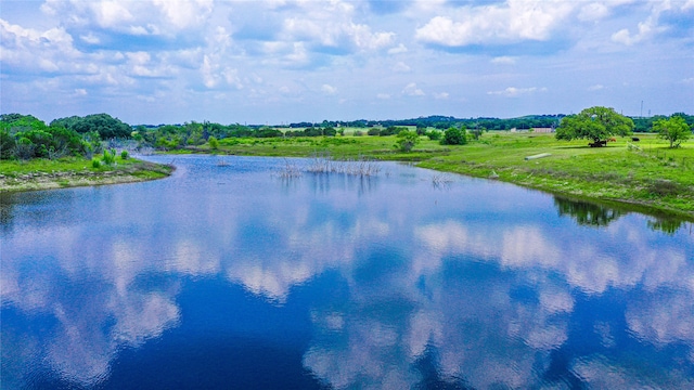 view of water feature