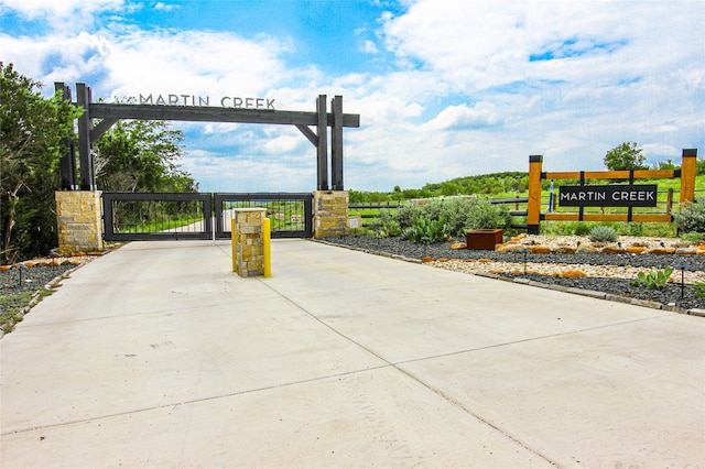 view of gate