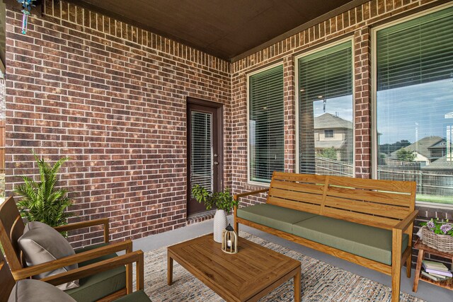 view of patio / terrace featuring a porch