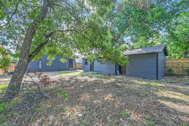 view of rear view of house