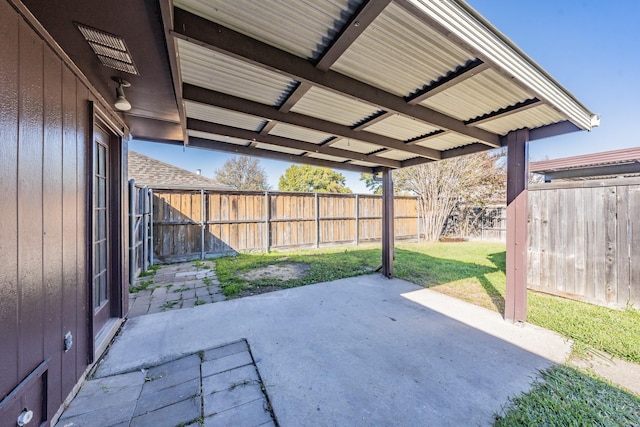 view of patio / terrace