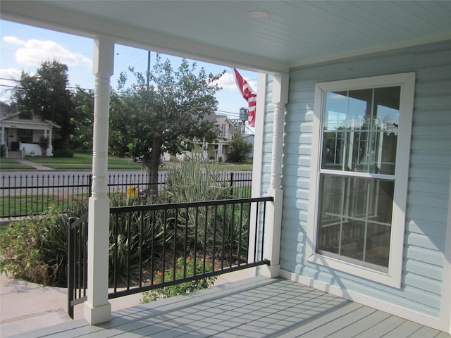 balcony with a porch