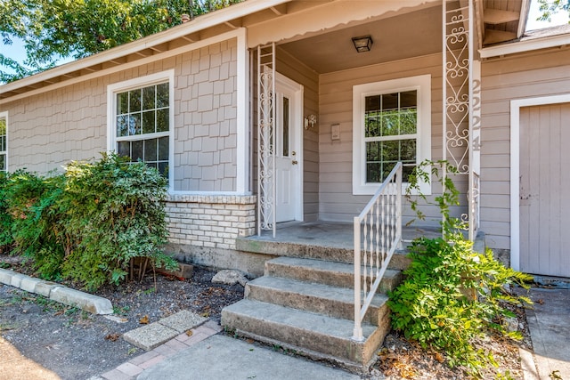 view of entrance to property