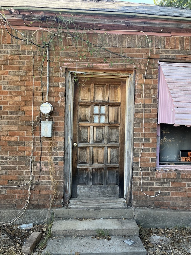 view of entrance to property