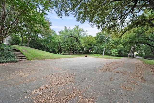 view of road