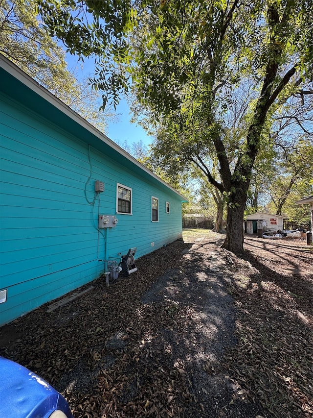 view of property exterior