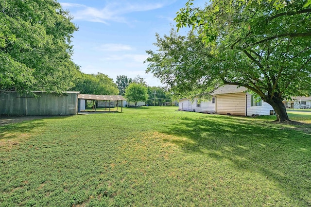 view of yard