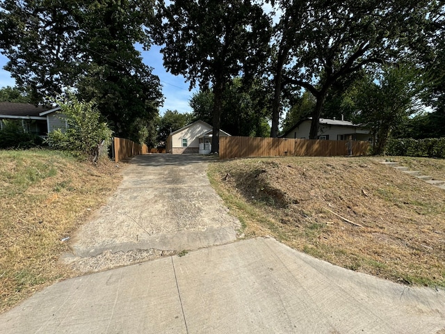 view of street